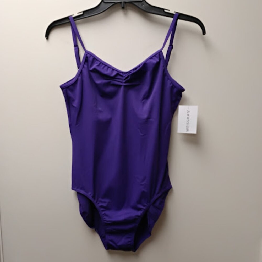 New Weissman adjustable strap leotard child medium